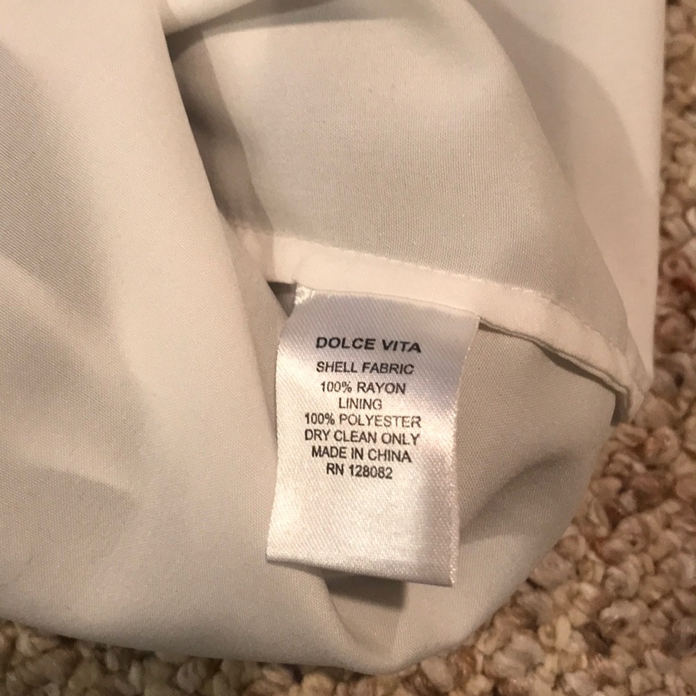 DV Black & White Striped Dress - Picture 9 of 9